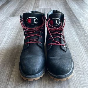 Timberland x Champion Boots